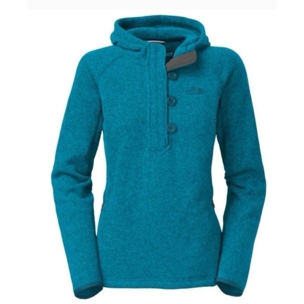 The North Face Women's Crescent Sunshine Hoodie‎ Blue XS Cozy Gorpcore Colorful